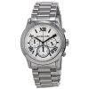 Michael Kors MK5928 Womens Cooper Silver Stainless Steel Chronograph Watch