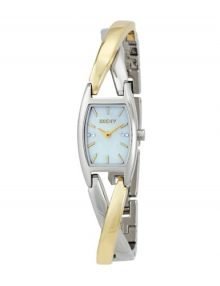 DKNY Women's NY4634 Twist Two-Tone Bracelet Watch
