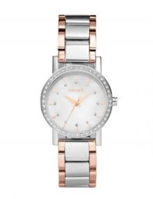 DKNY NY8222 Crystal Bezel Mother-of-pearl Dial Women's watch