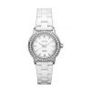 DKNY NY8529 Ladies Ceramic Bracelet Polished Steel Cystal Watch