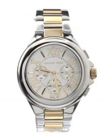 Michael Kors Two Tone Chronograph Ladies Watch MK5653 $169.95 - designerswatch.Com