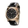 Emporio Armani Chronograph Black Dial Black leather Men's Watch AR0321 $169.95 - designerswatch.Com