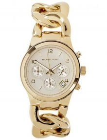 Michael Kors Runway Twist gold-Tone Ladies Watch MK3131 $169.95 - designerswatch.Com