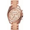 Michael Kors MK5943 Ladies Blair Rose gold-Tone Stainless Steel Chronograph Watch