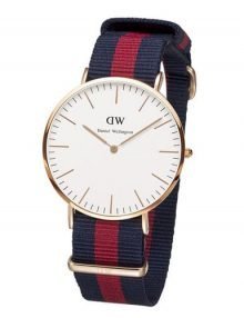 Daniel Wellington 0101DW Classic Oxford Eggshell Mens Whit Dial Watch 40mm