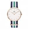 Daniel Wellington 0108DW Gents Classic Nottingham White Dial Watch 40mm