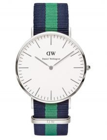 Daniel Wellington 0205DW Classic Warwick Eggshell White Dial Gents Watch 40mm