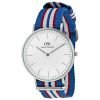 Daniel Wellington 0213DW Classic Belfast Gents White dial NATO Strap Watch 40mm