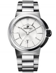 Swarovski 1094351 Piazza Grande Males Silver Dial Stainless Steel Watch