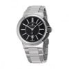 Swarovski 1094353 Mens Piazza Grande Black Dial Stainless Steel Watch