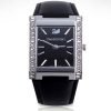 Swarovski 1094369 Black Dial & Leather Strap Females Watch