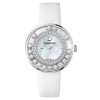 Swarovski 1160308 Lovely Crystals Girls White Leather Watch
