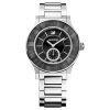 Swarovski 1181764 Octea Classica Black Dial Silver Stainless Steel Females Watch
