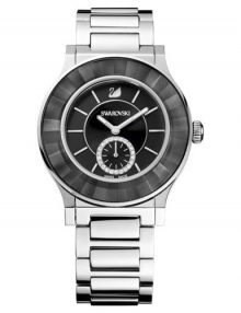 Swarovski 1181764 Octea Classica Black Dial Silver Stainless Steel Females Watch