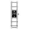 Swarovski 1186075 Indira Womens Black Dial Stainless Steel Quartz Watch