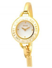 Coach 14501303 Bridgit Ladies Gold Plated Stainless Steel Round Watch