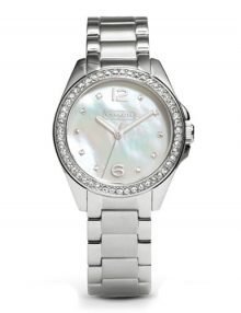 Coach 14501656 'Tristen' Ladies Crystal Bezelstainless steelstainless steel Bracelet Watch 36mm