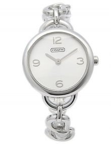 Coach 14501737 Womens Penny Silverstainless steelstainless steel Band Watch