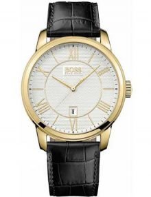 Hugo Boss Sports Mens Chronographrubber Strap Black Dial Watch 151297