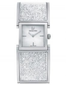 Swarovski 5027134 Crystalline Ladies Bangle Silver Stainless Steel Watch