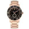 Swarovski 5043192 Octea Classica Ladies Black Dial Rose Gold Tone Bracelet Watch