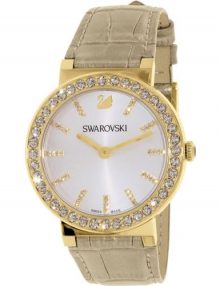 Swarovski 5045598 Citra Sphere Females Light Gold Tone Watch