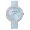 Swarovski 5095646 Daytime Womens Light Blue Dial & Leather Band Watch