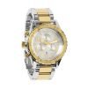 Nixon Men's 42-20 Chrono Analog Watch, Color: Silver / Champagne gold plated stainless steel