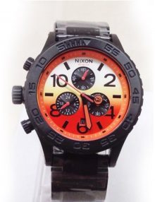 Nixon A037580 42-20 Chrono Black Watch