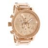Nixon Men's 51-30 Chrono Watch rose gold plated stainless steel Tone Solidstainless steelstainless steel