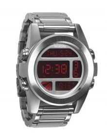 Nixon A360/1263 Unit SS All gold plated stainless steel Digital Men Wrist Watch