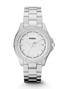 Fossil AM4452 Retro Traveler Three Hand Silver Tonedstainless steelstainless steel Watch