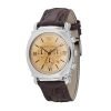 Emporio Armani AR0286 Chronograph Brown Genuine Leather Mens Watch