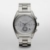 Emporio Armani XL AR0375 Men's Black Dial Chronograh Display Watch with Silverstainless steelstainless steel Plated