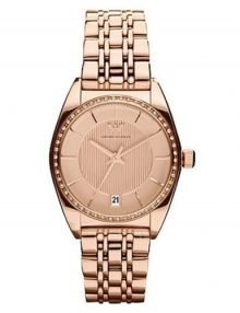 Emporio Armani ar0381 Classic rose gold plated stainless steel Analogstainless steel Ladies Watch
