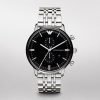Emporio Armani Classic Gents'stainless steelstainless steel Back Dial Chronograph Watch AR0389