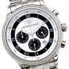 Emporio Armani AR0566 Silver Stainless Steel Mens Chronograph Watch