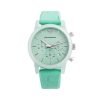 Emporio Armani AR1057 Women's Classic Green Silicone Analog Quartz Watch with Green Dial