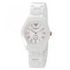 New Emporio Armani AR1418 Ladies White ceramica Watch