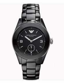 Emporio Armani Mens ceramic Midsize Watch AR1422