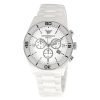 Emporio Armani ceramic White Dial Ladies Watch AR1424 $259.95 - designerswatch.Com
