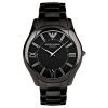 Emporio Armani Men's AR1440 CeramicSlim Black Dial Watch