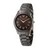 Emporio Armani AR1445 Womens Brown Dial & ceramic Bracelet Watch