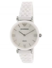 Emporio Armani Luxy White ceramic Womens Watch AR1485