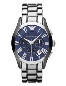 Emporio Armanistainless steelstainless steel Blue Dial Chronograph Midsize Watch AR1635