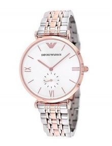Emporio Armani AR1677 Gentss Silver Dialstainless steelstainless steel Band Watch
