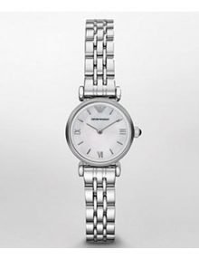 Emporio Armani AR1688 Ladies White Dialstainless steelstainless steel Watch