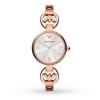 Emporio Armani AR1773 Gianni T-Bar Classic Ladies rose gold plated stainless steel Quartz Slim Watch