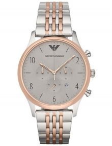 Emporio Armani AR1864 Males Multicolor Stainless Steel Bracelet & Case Watch