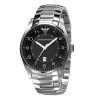Emporio Armani Mens Classic Black Dial Bracelet Watch AR5863